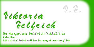 viktoria helfrich business card